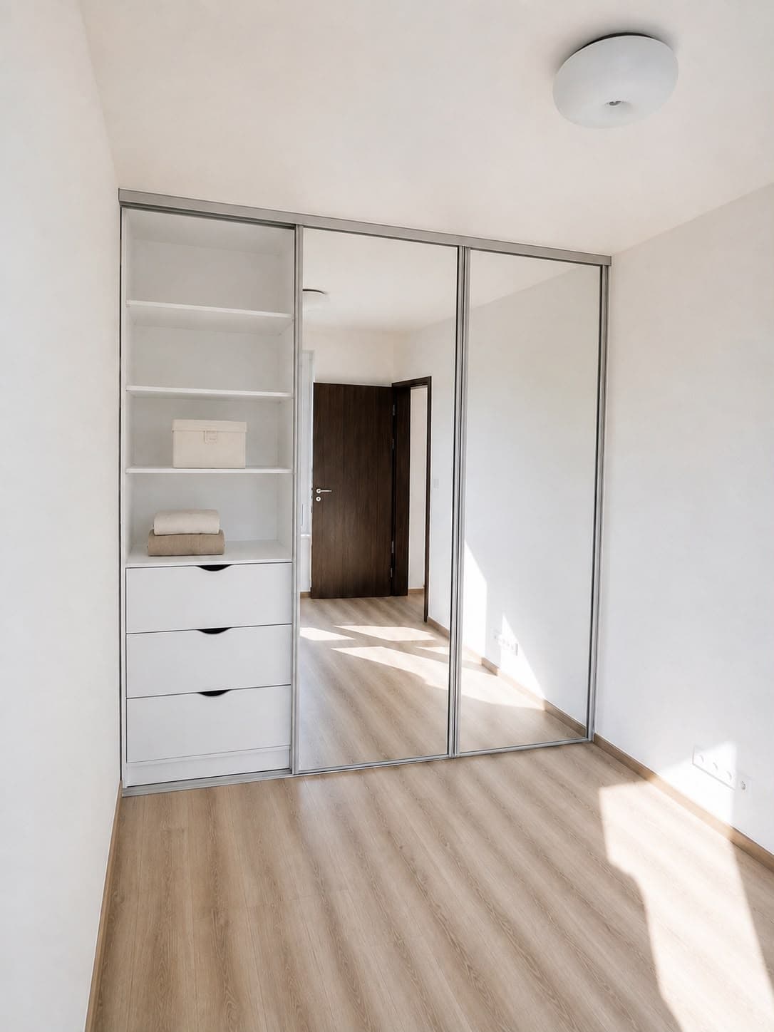 Zrcadlová skříň, pokoj — Praha 10